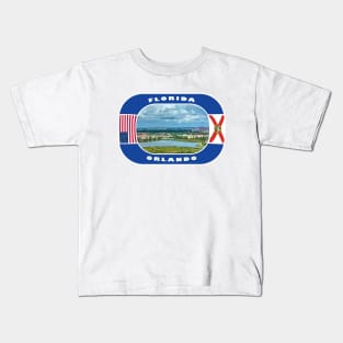 Florida, Orlando City, USA Kids T-Shirt
